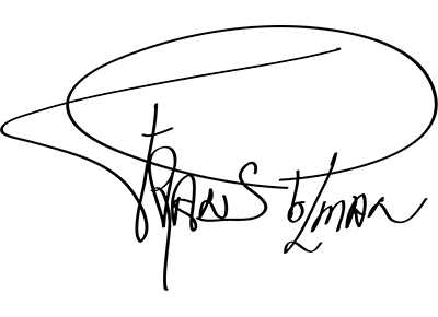Handtekening van Frans Polman